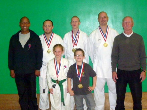 Winners if the Bury open Championships